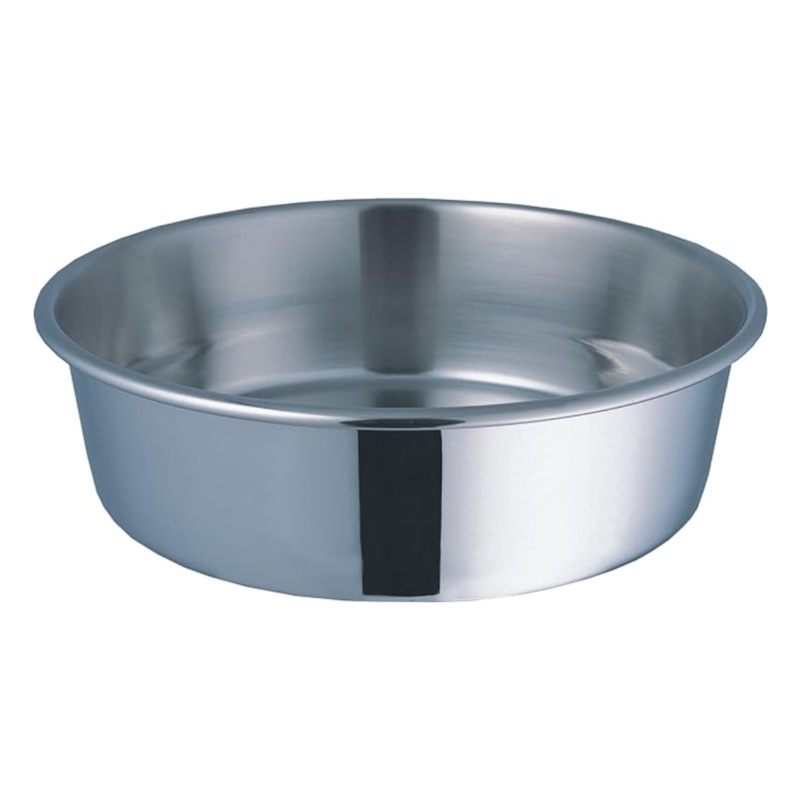 Indipets Stainless Steel Heavy Dish for Dogs 2 Quart
