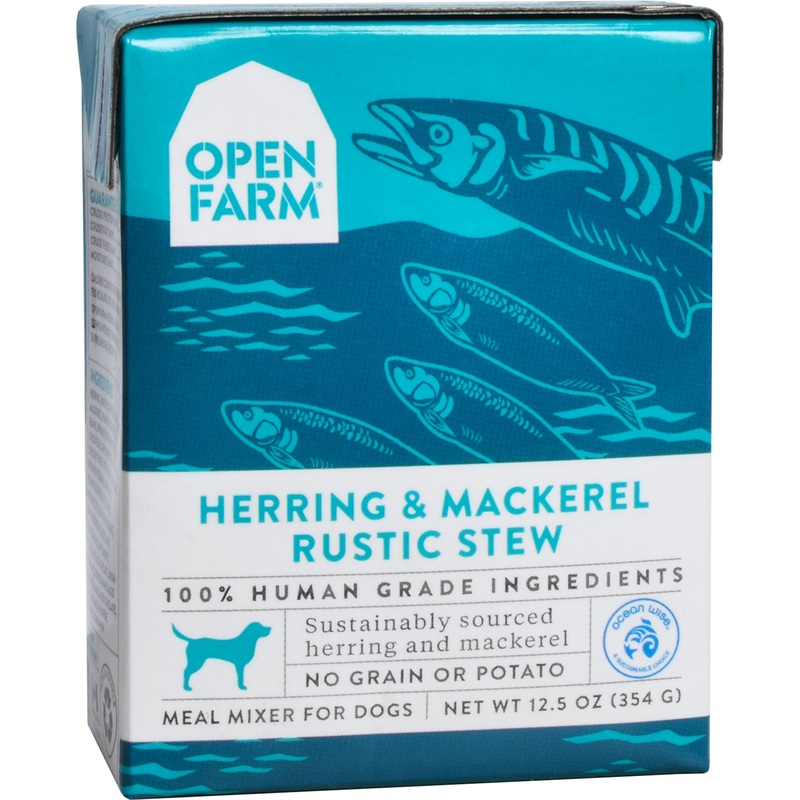 Open Farm Herring & Mackerel Rustic Stew Wet Dog Food 12.5oz