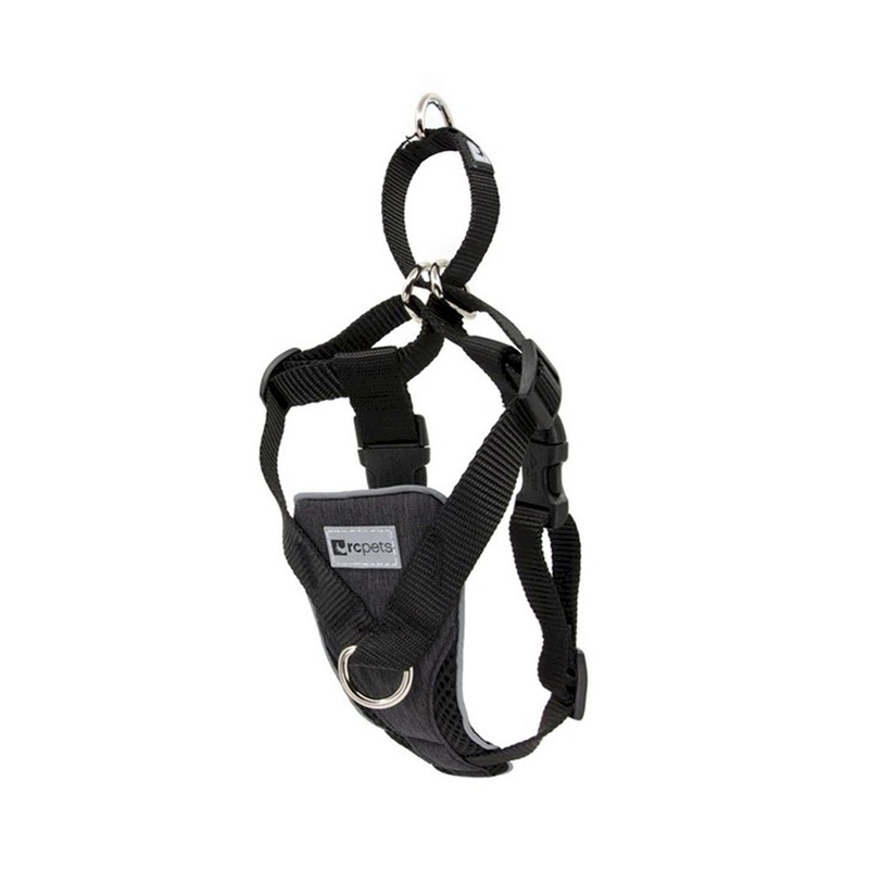 RC Pets Tempo No-Pull Harness Heather Black XLarge