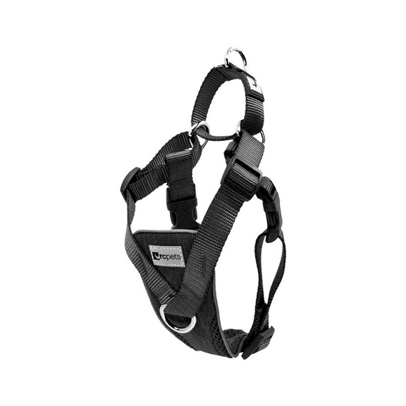 RC Pets Tempo No Pull Harness Small Heather Black