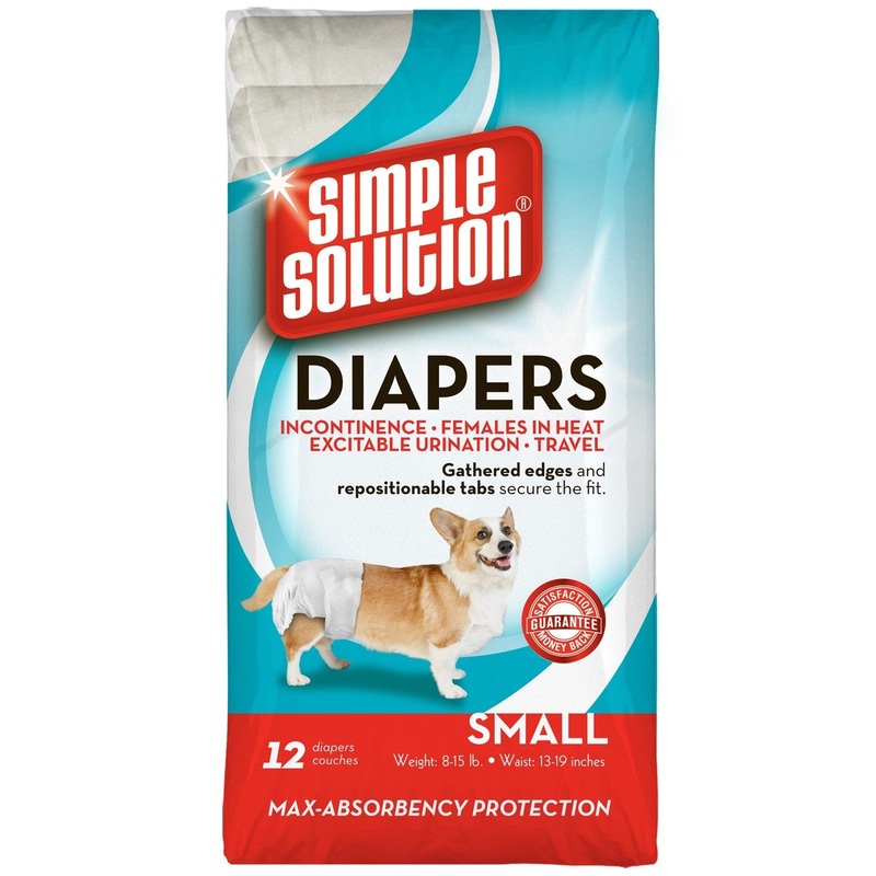 Simple Solution Disposable Diapers Small 12 Pack