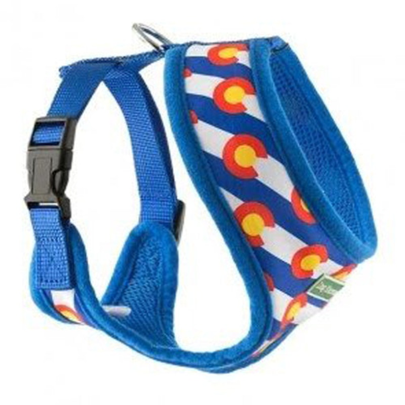 Dog Karma Colorado Proud ! Mesh Harness Large