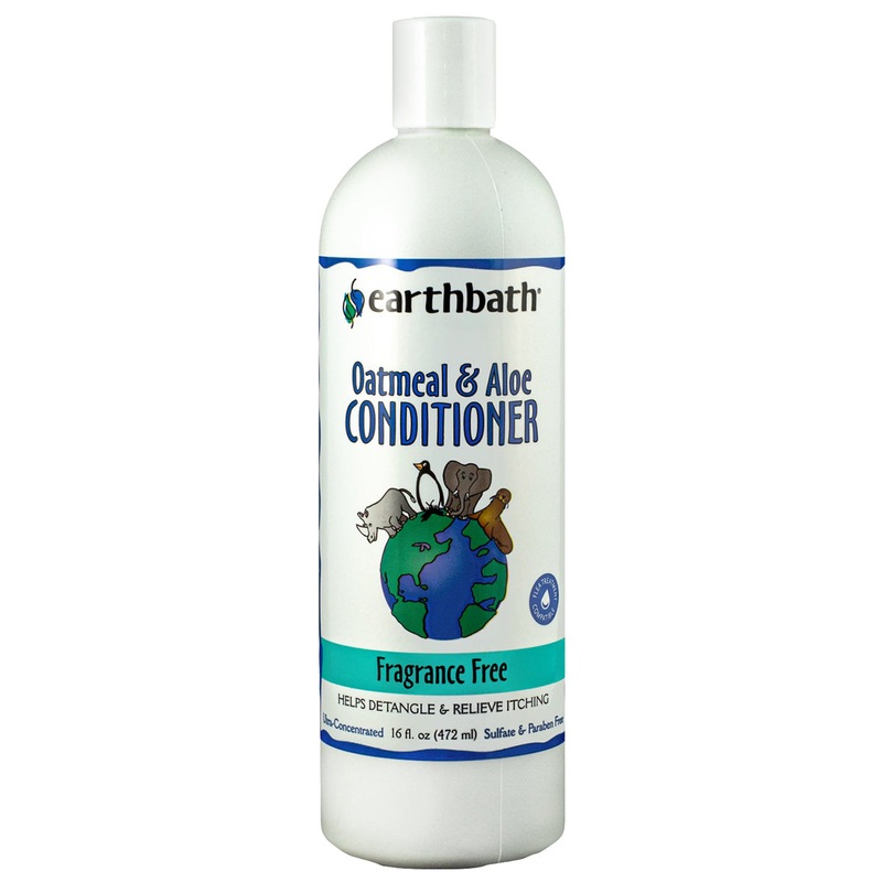 earthbath Oatmeal & Aloe Conditioner Fragrance Free 16oz