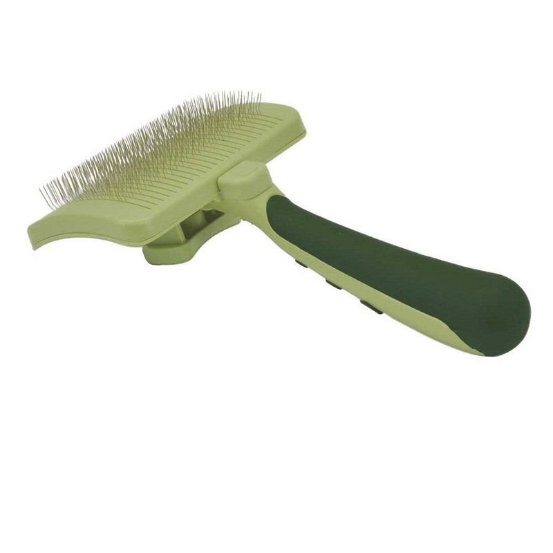 Safari Dog Self-Cleaning Slicker Brush Large