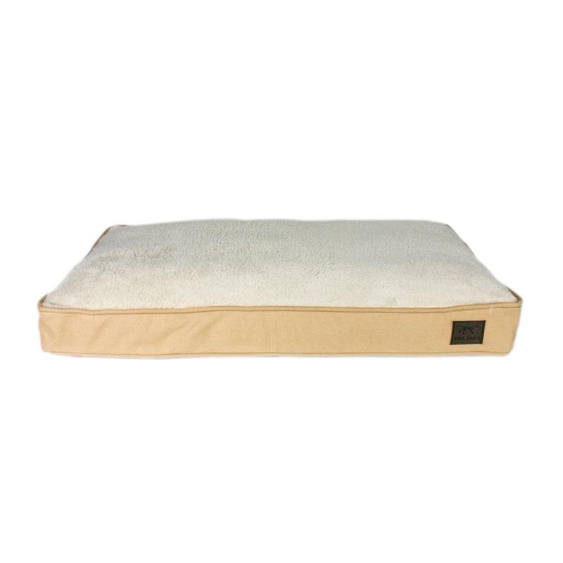 Tall Tails Dream Chaser Cushion Bed Khaki Large