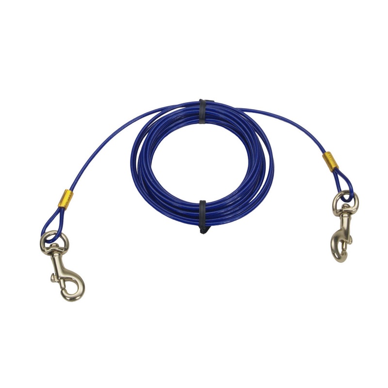 Titan Medium Cable Dog Tie Out 20'