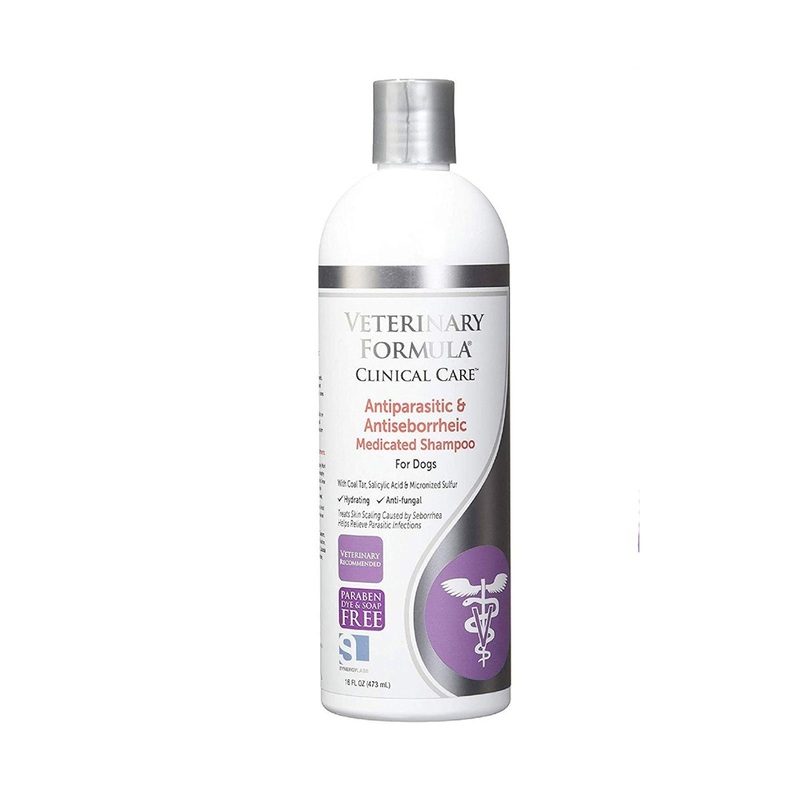Veterinary Formula Antiparasitic Antiseborrheic Medicated Shampoo 16oz