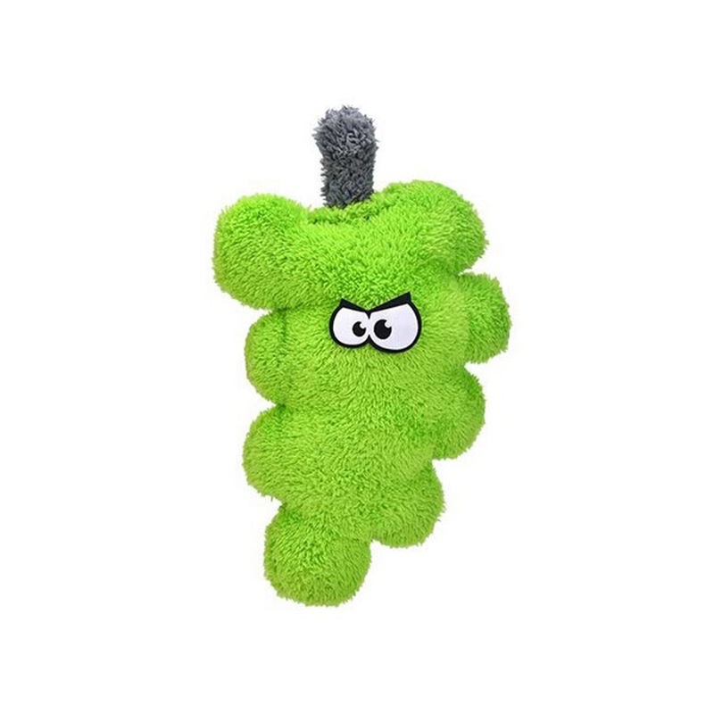 Cycle Dog Duraplush Grapes Dog Toy Medium Green