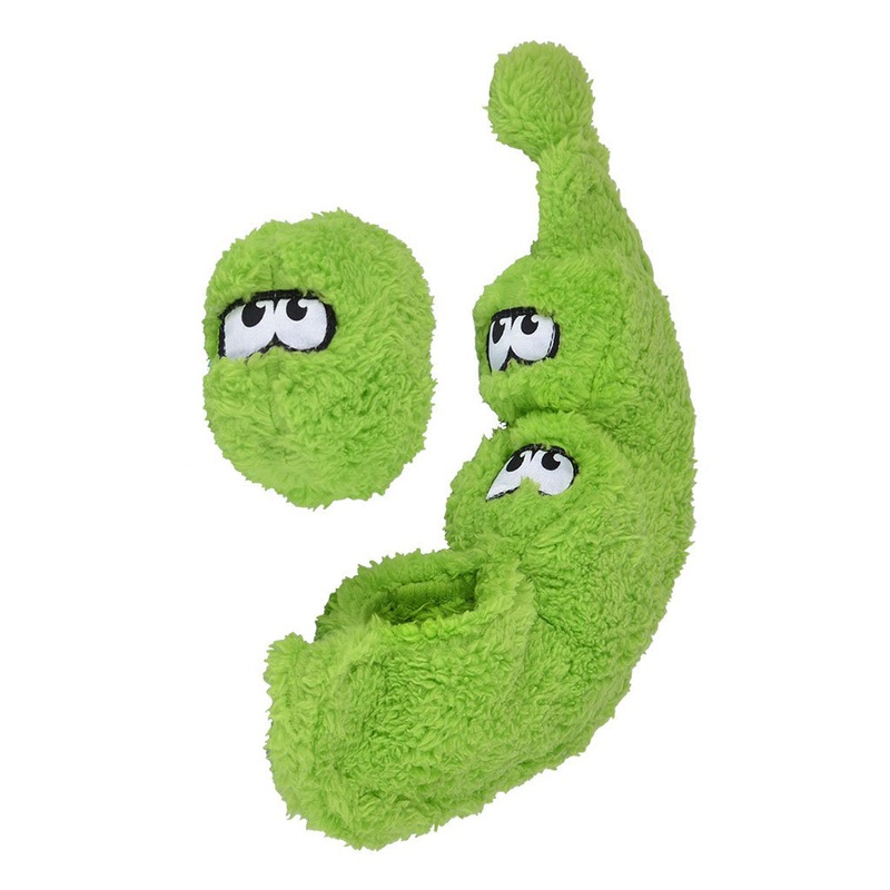 Cycle Dog Duraplush Peas in a Pod Dog Toy