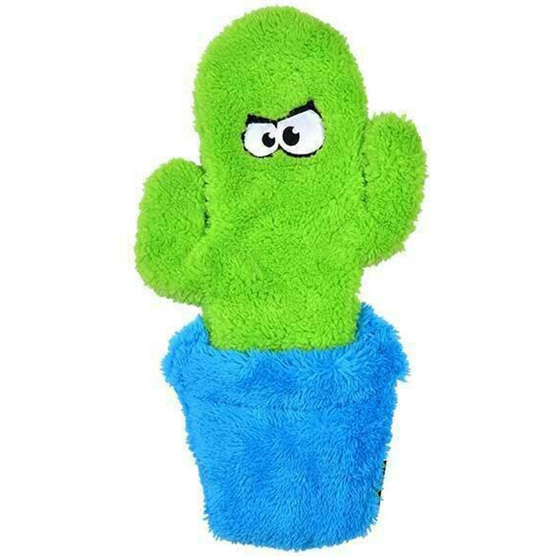 Cycle Dog Duraplush Unstuffed Potted Cactus Dog Toy