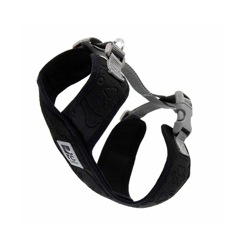 RC Pets Swift Comfort Harness Black/Gray XXSmall