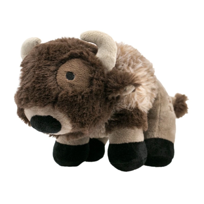Tall Tails Plush Buffalo 9" Dog Toy