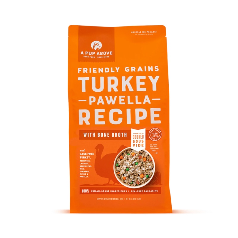 A Pup Above Turkey Pawella Gently Cooked Dog Food 3lb