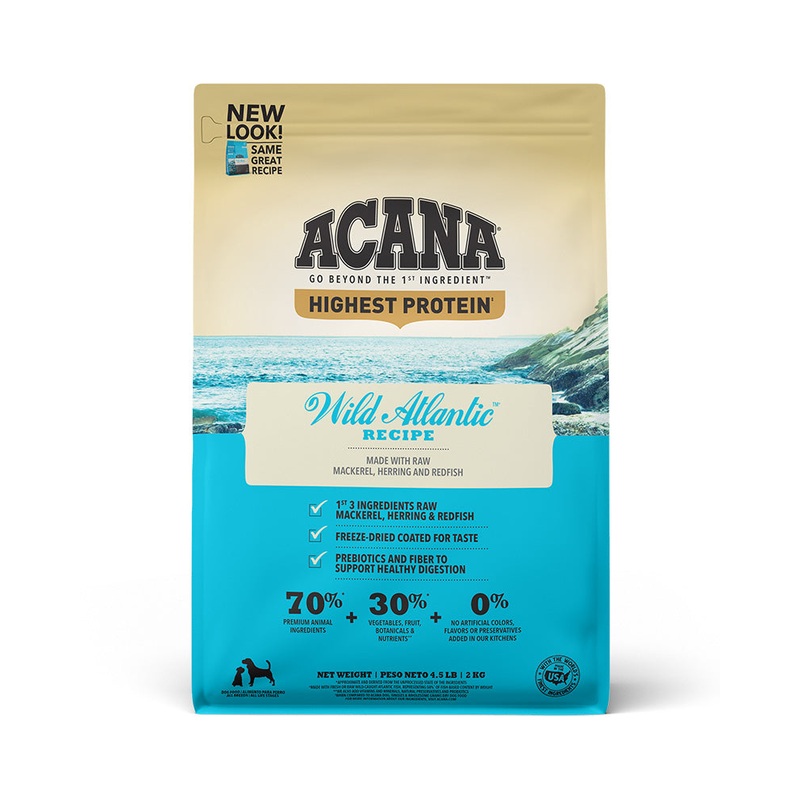 Acana Highest Protein - Wild Atlantic Dry Dog Food 4.5lb