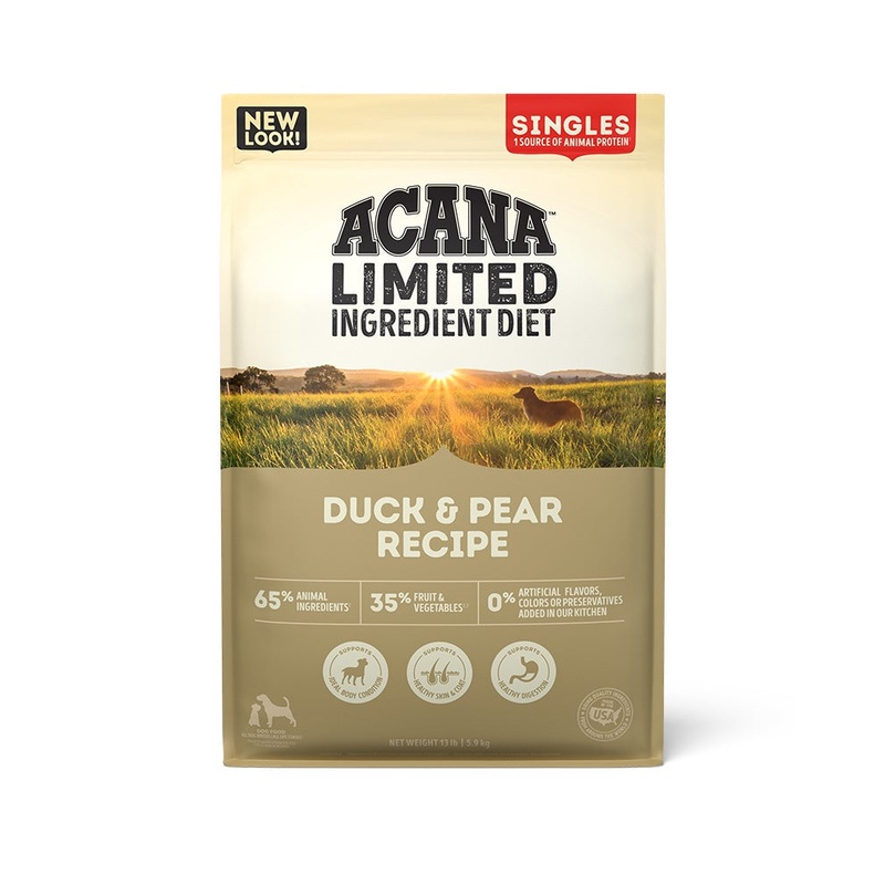 Acana Singles - Duck & Pear Dry Dog Food 13lb