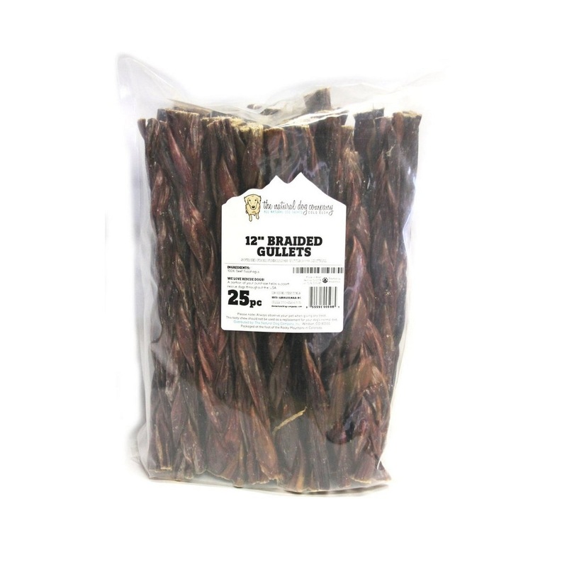 Bully 12" Braided Gullet 25Pk
