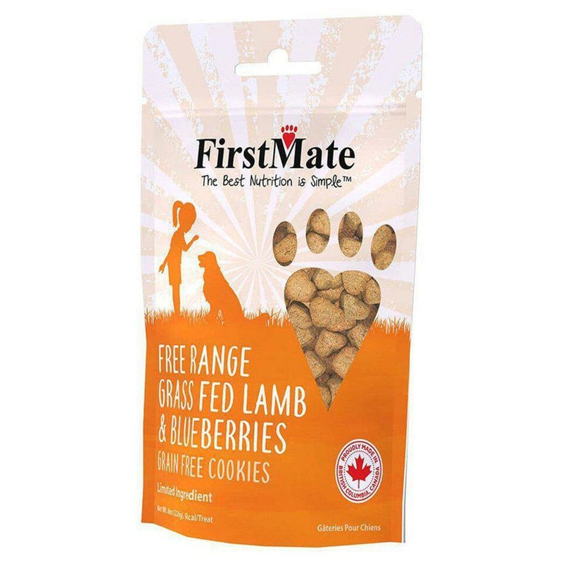 First Mate Grain-Free Lamb & Blueberries Formula Dog Treats 10lb