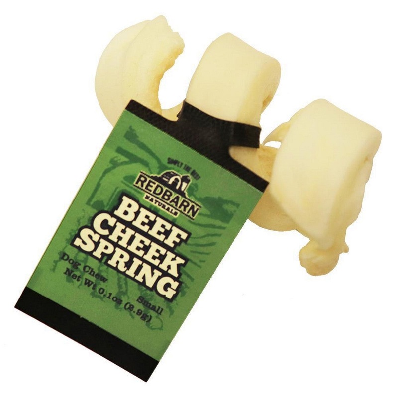 Redbarn Beef Cheek Spring Dog Treats