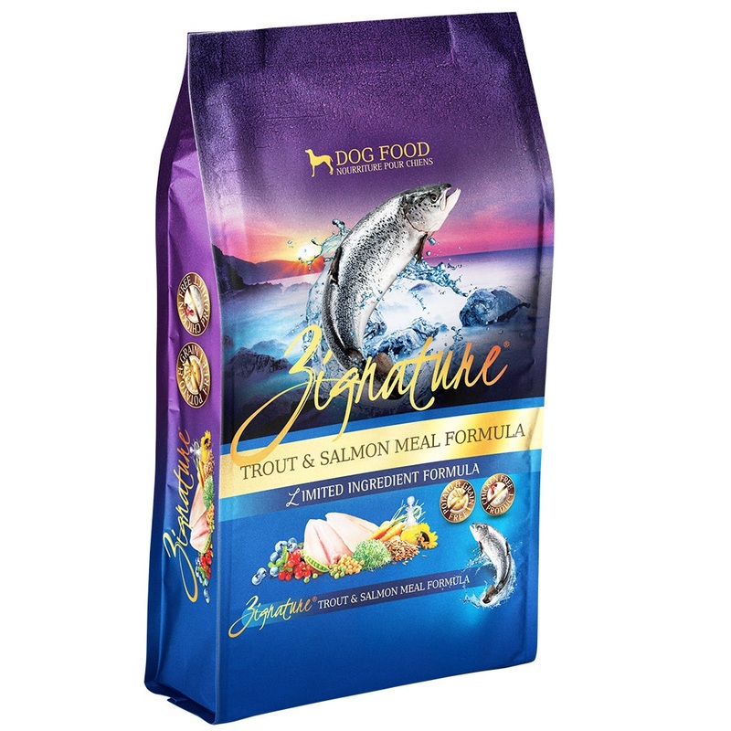 Zignature Trout & Salmon Dry Dog Food 25lb