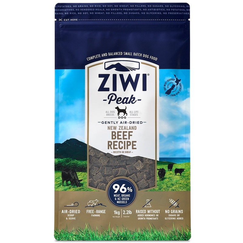 ZIWI Peak Air-Dried Beef Dog Food 2.2lb