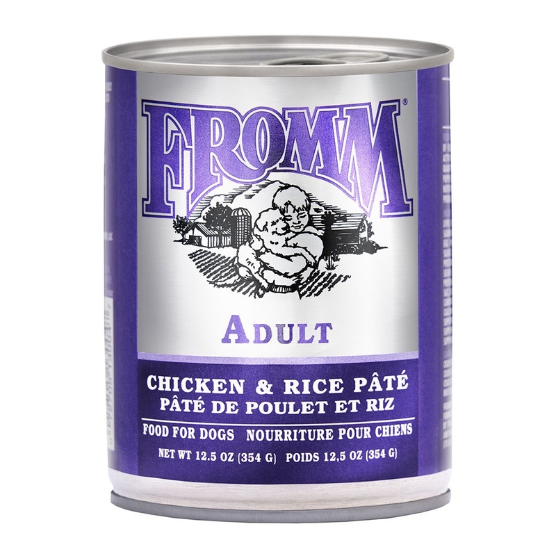Fromm Classic Adult Chicken & Rice Pate Wet Dog Food 12.5oz