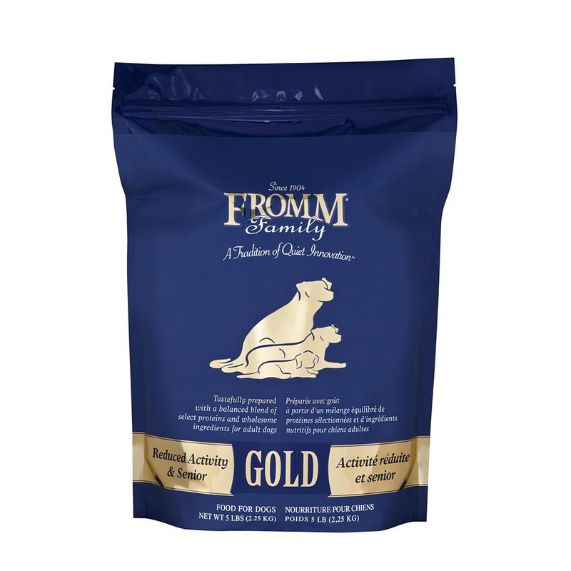 Fromm Gold Reduced Activity & Senior Dry Dog Food 5lb
