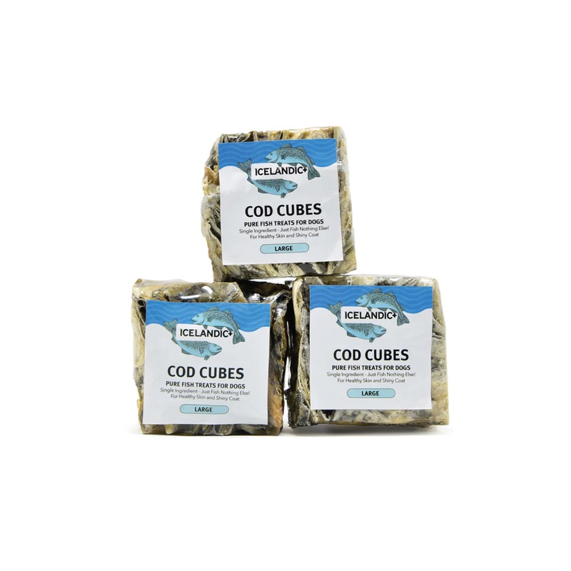 Icelandic+ Cod Skin Cube Dog Chew