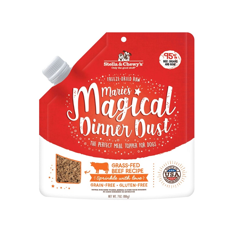 Stella & Chewy's Magical Dinner Dust Meal Topper - Grass Fed Beef 7oz