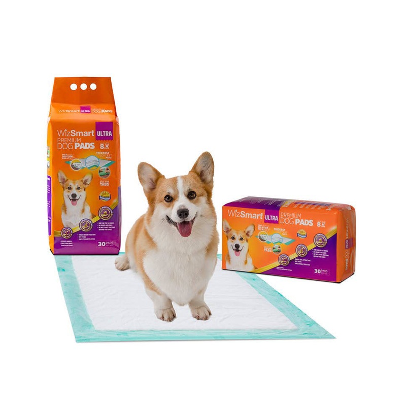 WizSmart All-Day Dry Dog Pads - Ultra 30 Pack