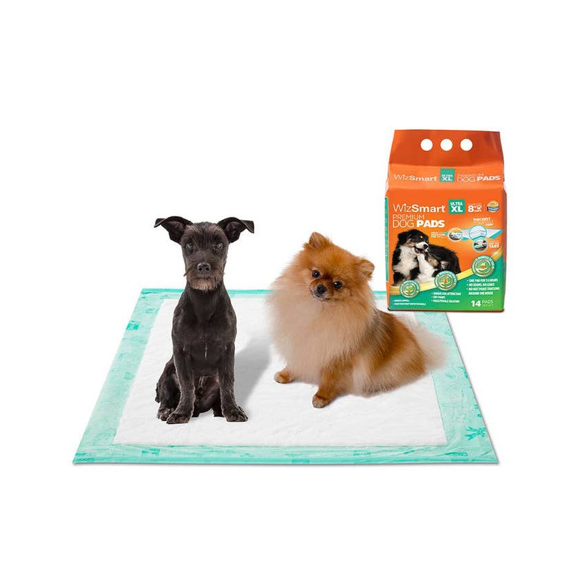 WizSmart All-Day Dry Dog Pads - Ultra XL 14  Pack