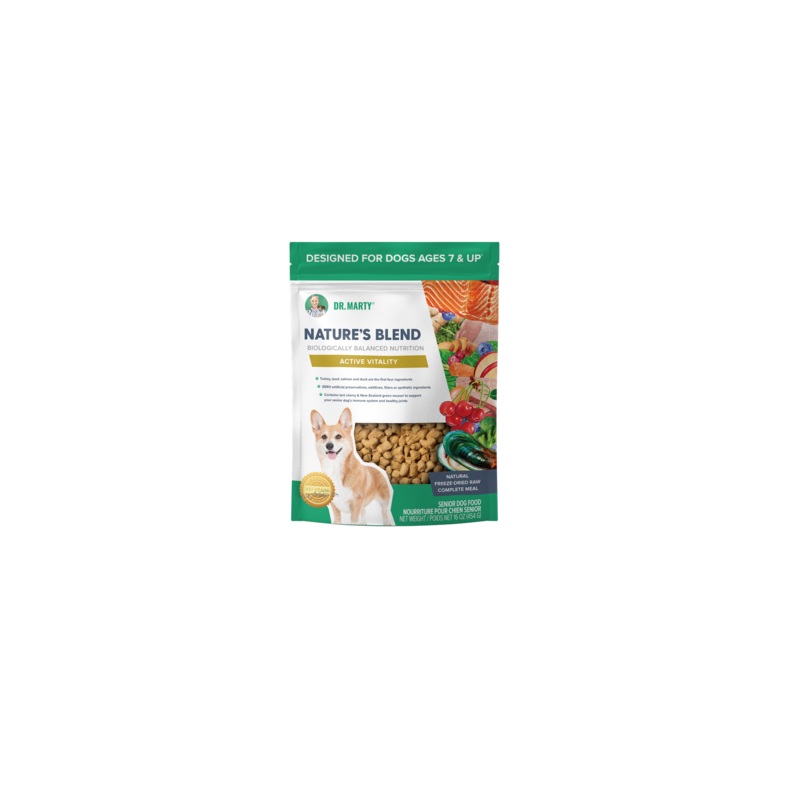 Dr. Marty FD Dog Nature's Blend Active Vitality Seniors 16oz
