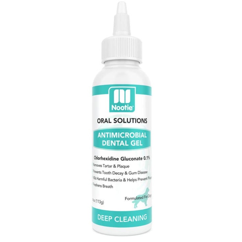 Nootie Antimicrobial Dental Gel for Dogs 4oz