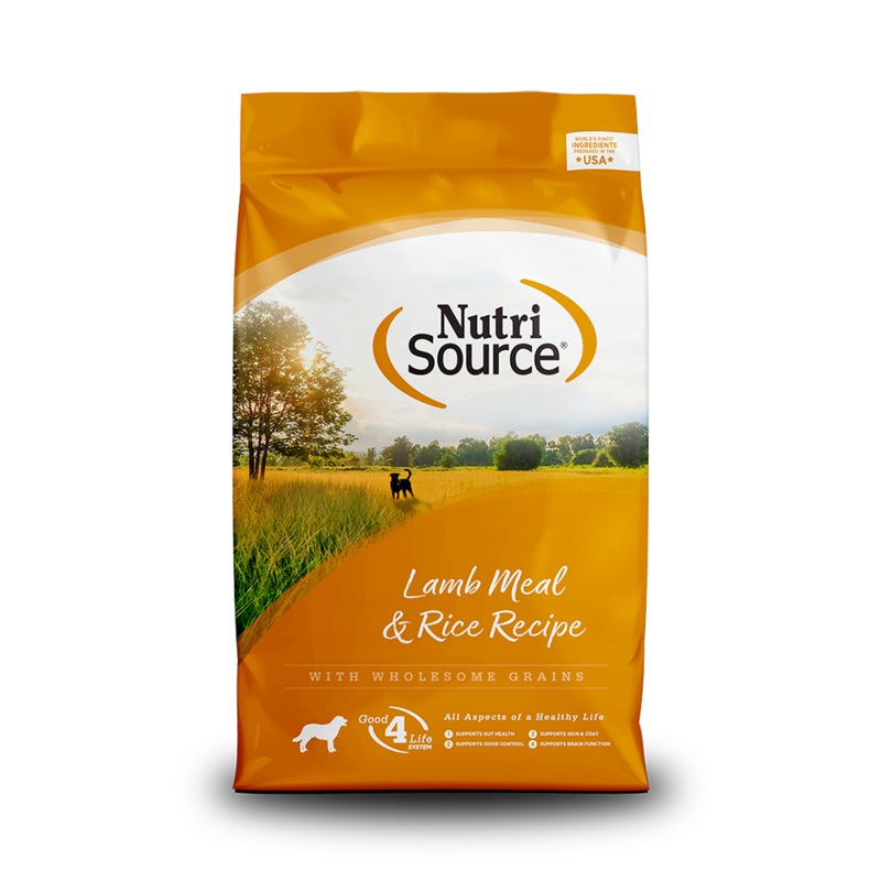 NutriSource Lamb & Rice Dry Dog Food 26lb