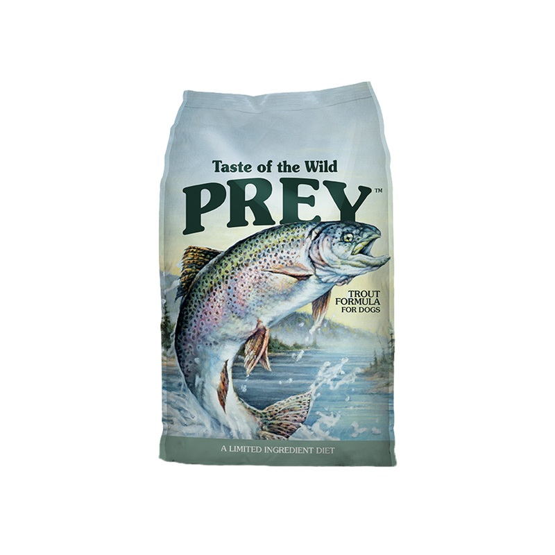 Taste of the Wild PREY Trout Limited Ingredient Dog Food 8lb