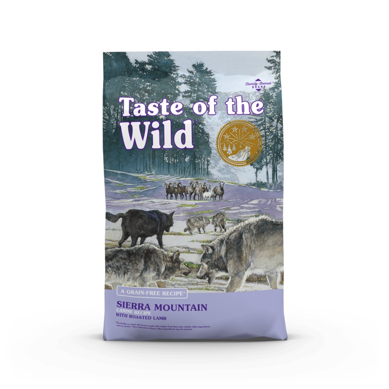 Taste of the Wild Sierra Mountain Dry Dog Food 5lb