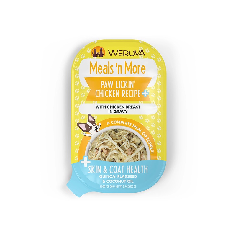 Weruva Paw Lickin' Chicken Plus Skin & Coat Health Wet Dog Food 3.5oz