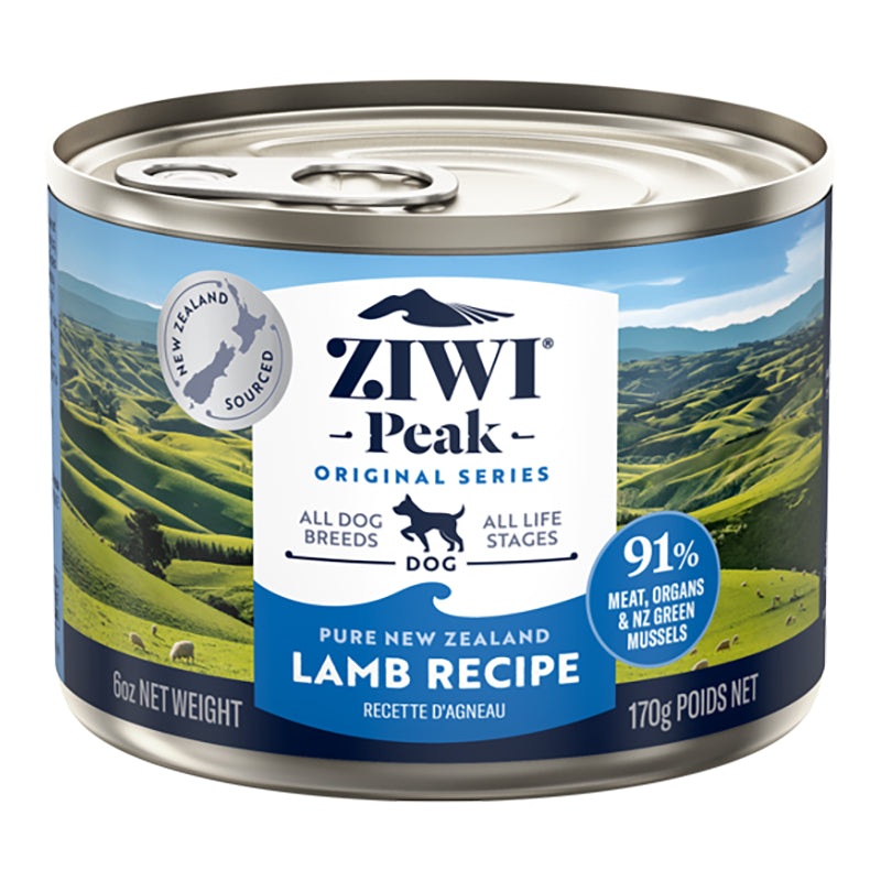 ZIWI Peak New Zealand Lamb Wet Dog Food 6oz