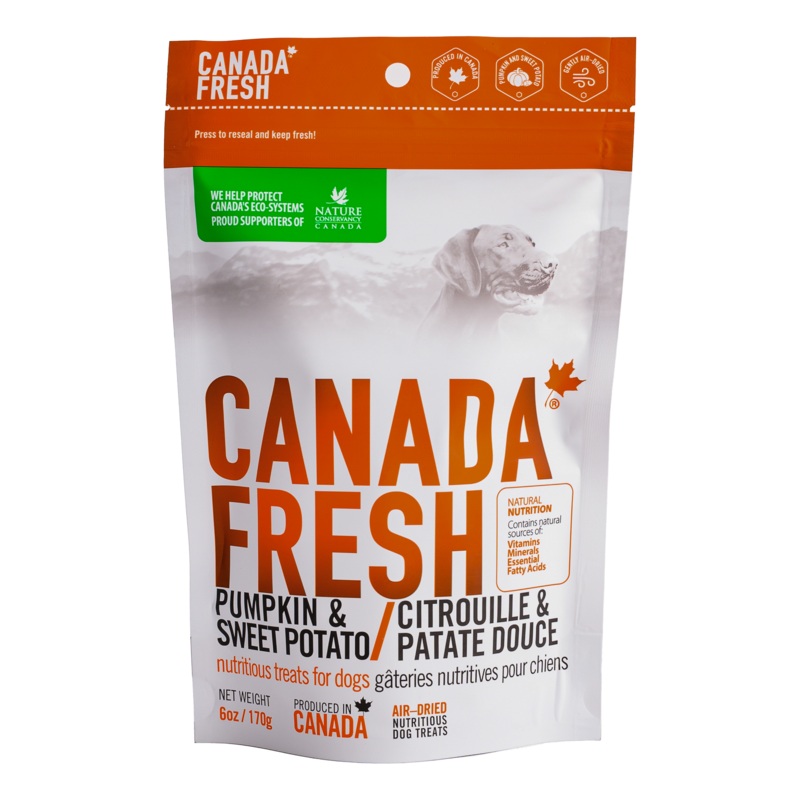 Canada Fresh Air Dried Pumpkin Treats 6oz