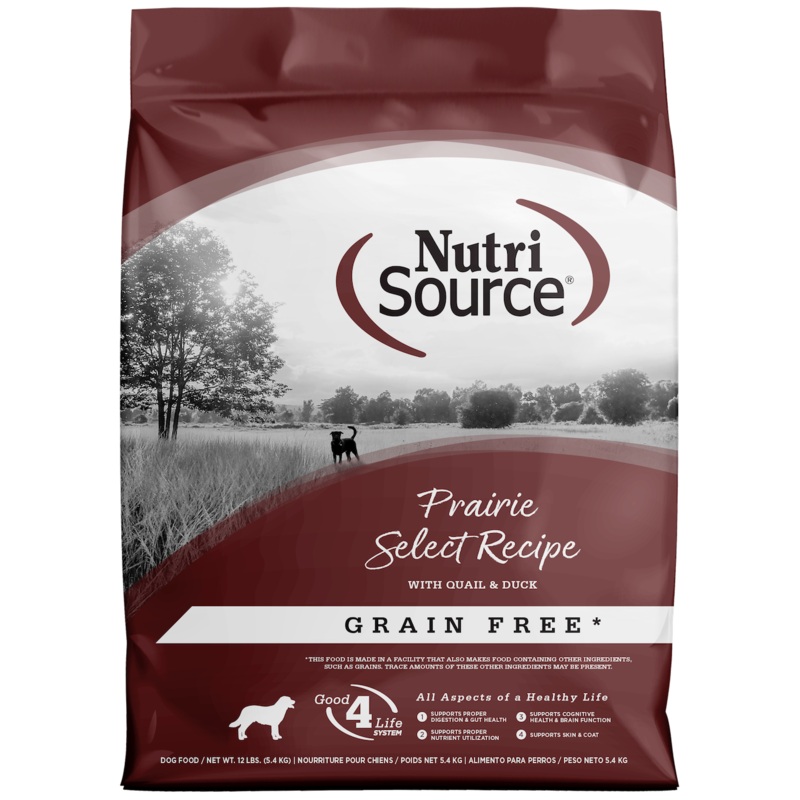 NutriSource Grain Free Prairie Select 12lb
