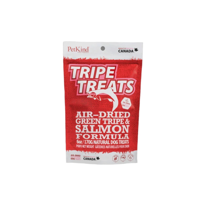 PetKind Green Tripe & Salmon Treats 6oz