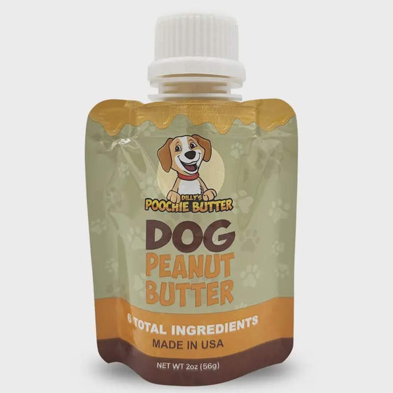 Poochie Butter Peanut Butter Squeeze Pack - 8.25oz