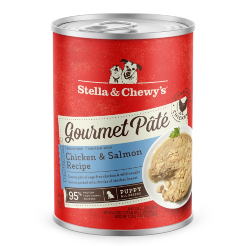 Stella & Chewy's Gourmet Pt for Puppies with Chicken & Salmon 12.5oz