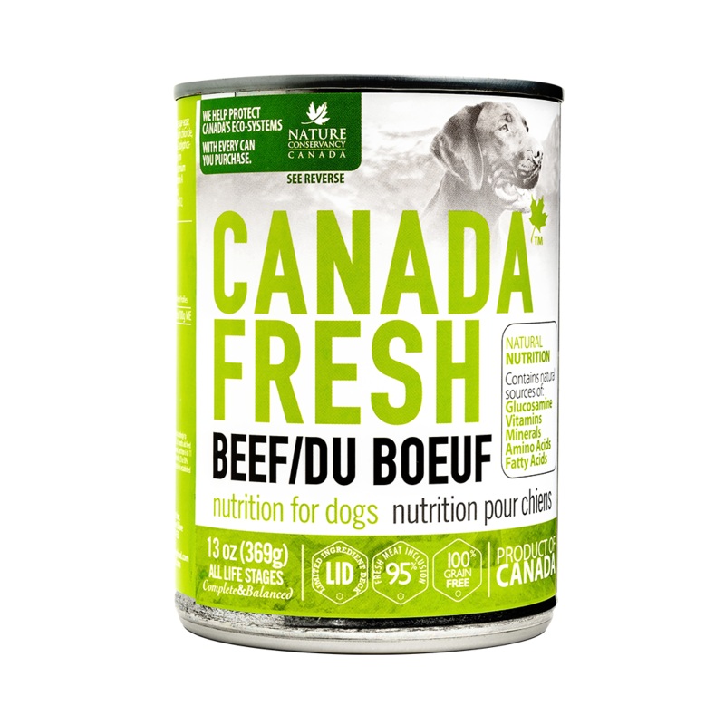 Canada Fresh Wet Dog Food Beef 13oz