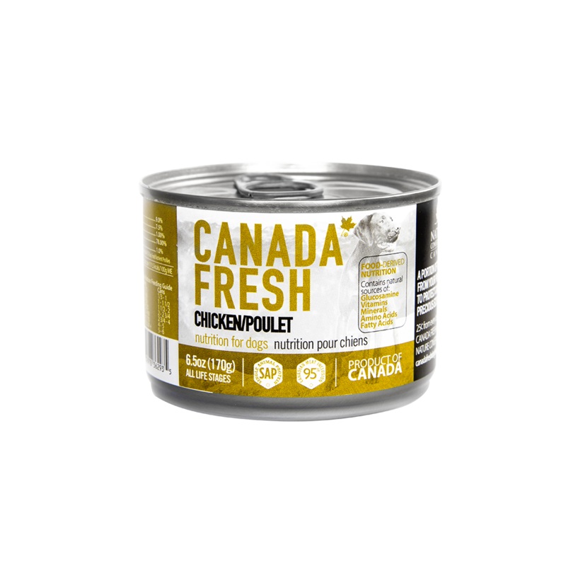 Canada Fresh Wet Dog Food Chicken 6oz