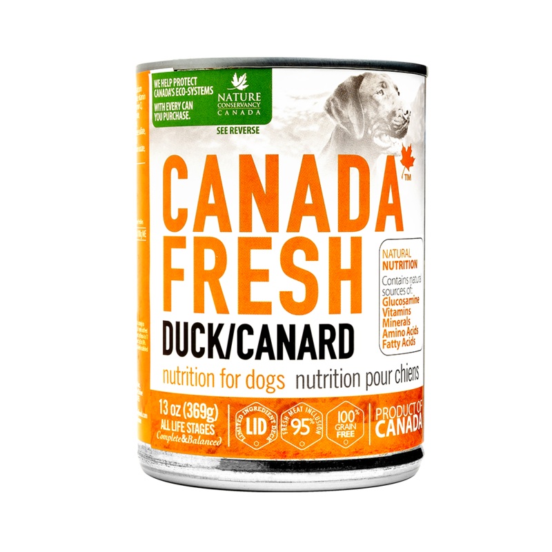 Canada Fresh Wet Dog Food Duck 13oz