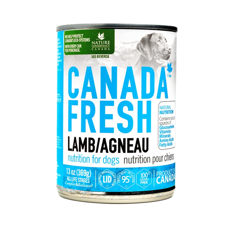 Canada Fresh Wet Dog Food Lamb 13oz