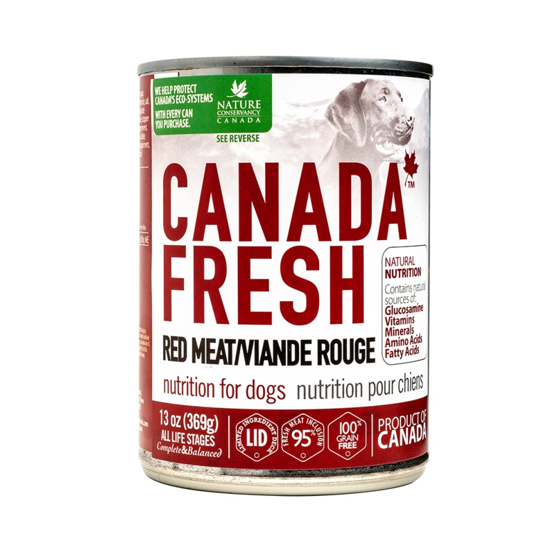Canada Fresh Wet Dog Food Red Meat 13oz