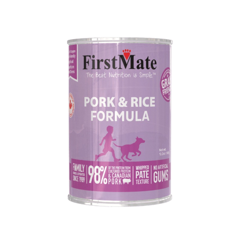FirstMate Dog Can Pork & Rice 12.2oz