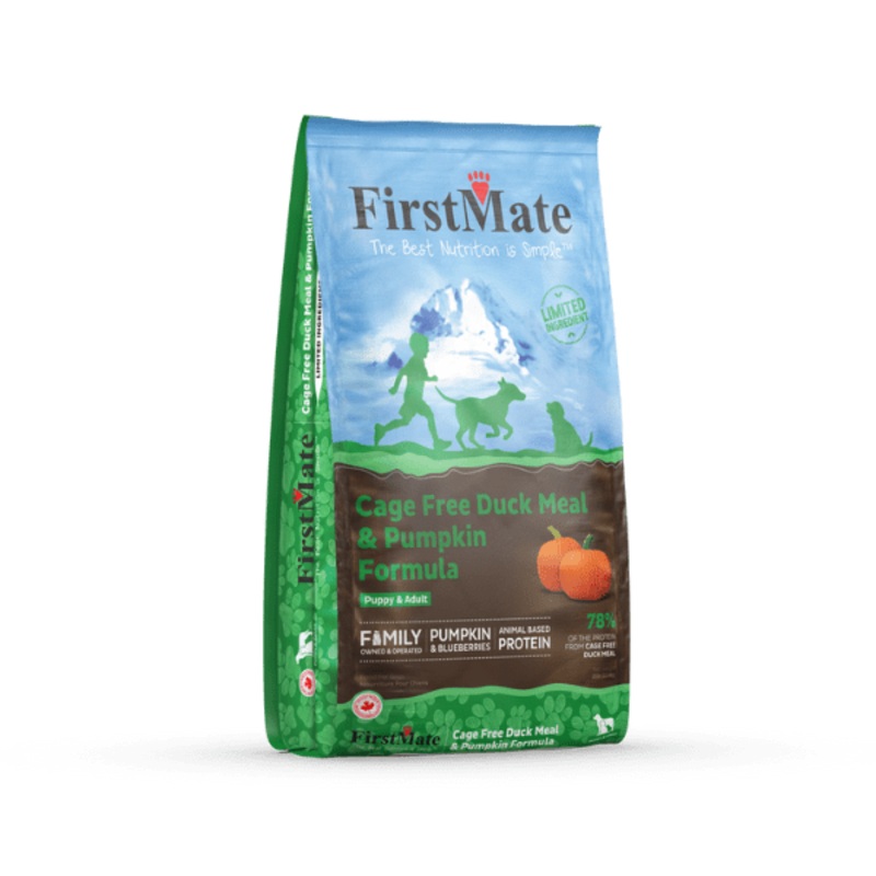 FirstMate LID Cage Free Duck Meal & Pumpkin 25lb