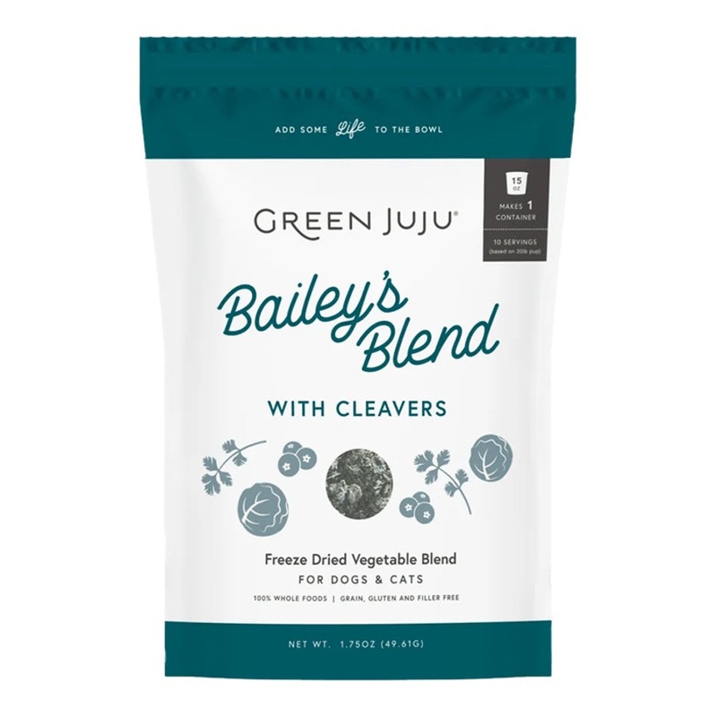 Green JuJu Freeze-Dried Bailey's Blend with Cleavers 1.75oz